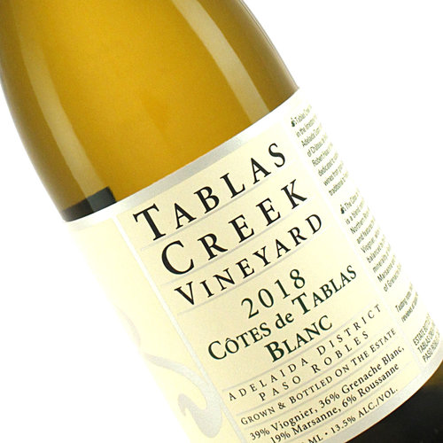 Tablas Creek 2020 Cotes de Tablas Blanc Adelaida District, Paso Robles Tablas Creek 2020 Cotes de Tablas Blanc Adelaida District, Paso Robles