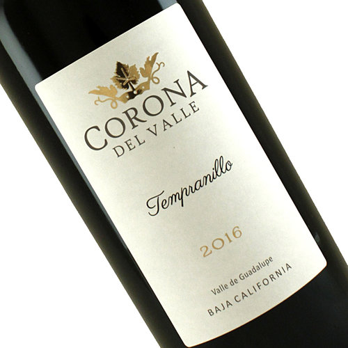Corona del Valle 2016 Tempranillo, Valle Guadalupe, Baja California, Mexico Corona del Valle 2016 Tempranillo, Valle Guadalupe, Baja California, Mexico