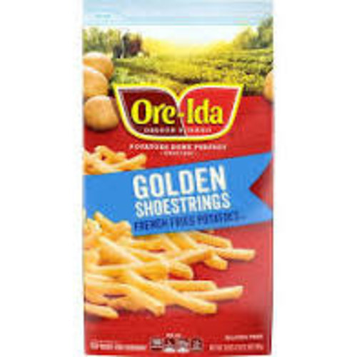 Ore-Ida Golden Shoestrings French Fried Potatoes 28oz. Ore-Ida Golden Shoestrings French Fried Potatoes 28oz.