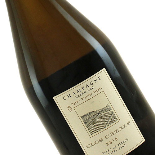 Clos Cazals 2010 Champagne Grand Cru, Blanc De Blancs Extra Brut, Le Mesnil-sur-Oger Clos Cazals 2010 Champagne Grand Cru, Blanc De Blancs Extra Brut, Le Mesnil-sur-Oger