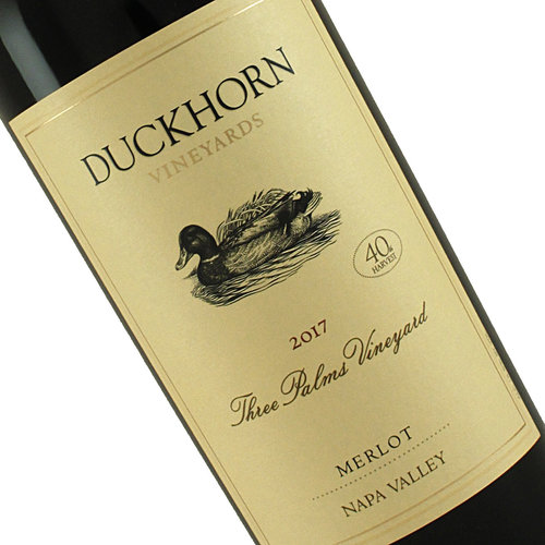 Duckhorn Vineyards 2017 Merlot Three Palms Vineyards, Napa Valley Duckhorn Vineyards 2017 Merlot Three Palms Vineyards, Napa Valley
