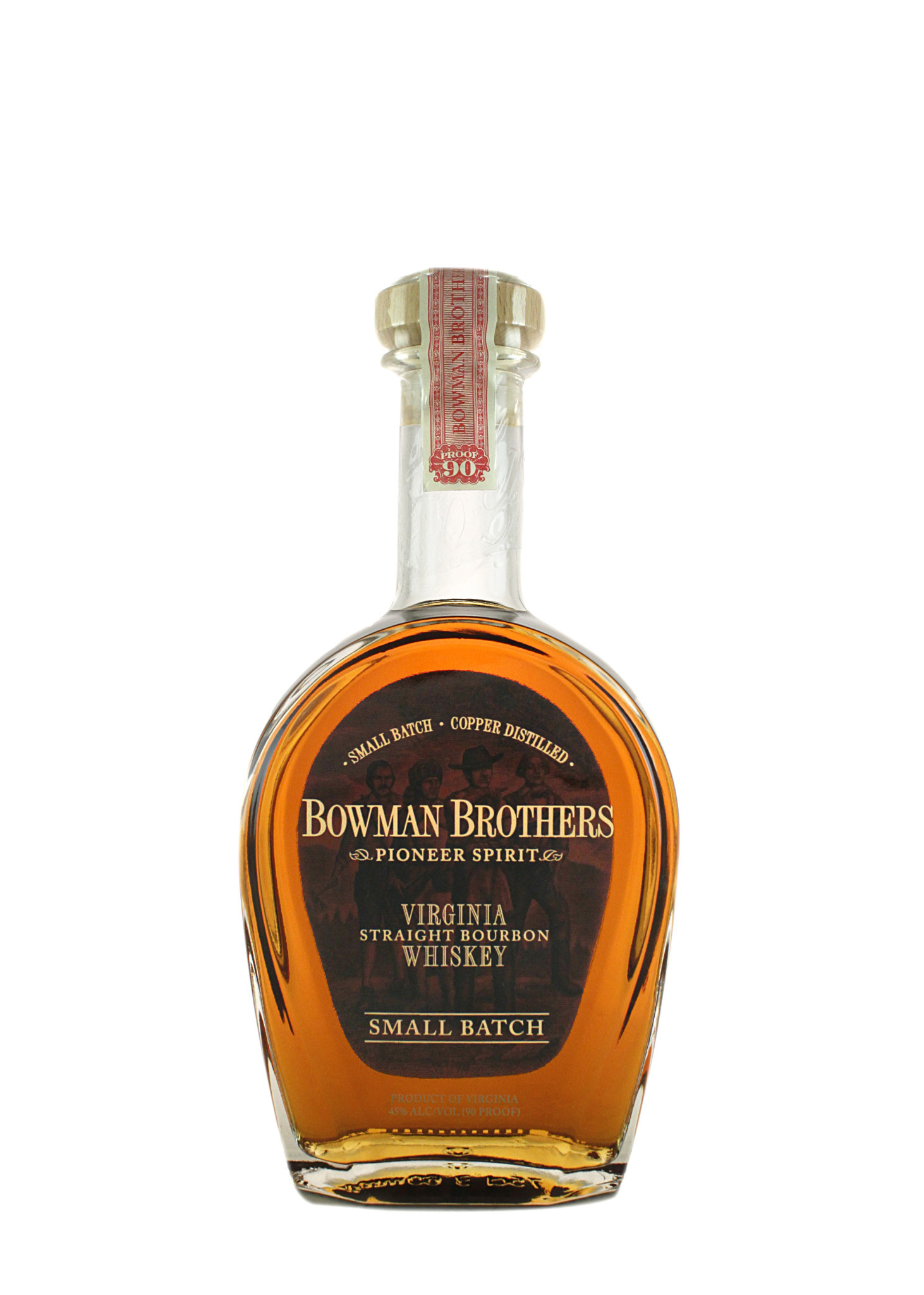 Bowman Brothers Small Batch Virginia Straight Bourbon, Virginia The Wine Country