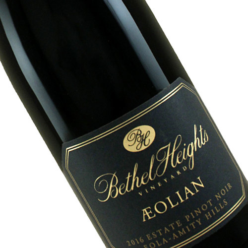Bethel Heights 2016 "Aeolian" Estate Pinot Noir, Eola-Amity Hills, Oregon Bethel Heights 2016 "Aeolian" Estate Pinot Noir, Eola-Amity Hills, Oregon