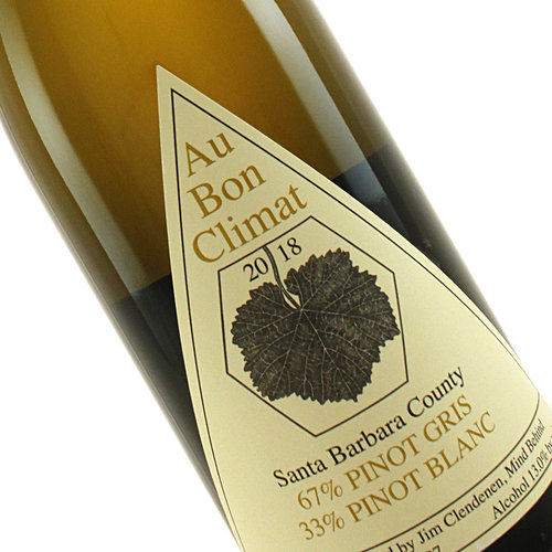 Au Bon Climat 2019 Pinot Gris/Pinot Blanc, Santa Barbara County Au Bon Climat 2019 Pinot Gris/Pinot Blanc, Santa Barbara County
