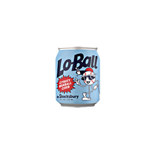 Shacksbury "Lo-Ball" Citrus Cider 8oz can - Vergennes, Vermont Shacksbury "Lo-Ball" Citrus Cider 8oz can - Vergennes, Vermont