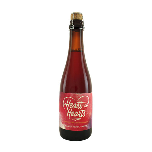 Allagash Brewing "Heart of Hearts" Sour Golden Ale w/ Raspberries 375ml. bottle - Portland, Maine Allagash Brewing "Heart of Hearts" Sour Golden Ale w/ Raspberries 375ml. bottle - Portland, Maine