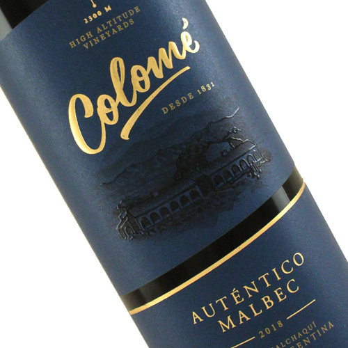 Colome 2018 Autentico Malbec Calchaqui Valley, Argentina Colome 2018 Autentico Malbec Calchaqui Valley, Argentina
