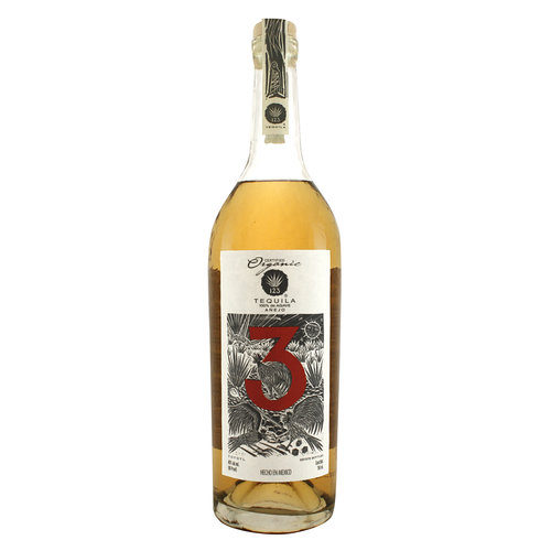 123 Tequila Tres Organic Anejo 3, Matitan, Jalisco, Mexico 123 Tequila Tres Organic Anejo 3, Matitan, Jalisco, Mexico