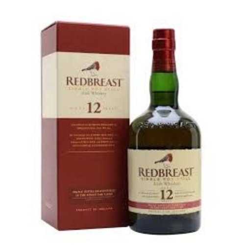 Redbreast Single Pot Still Irish Whiskey Aged 12 Years