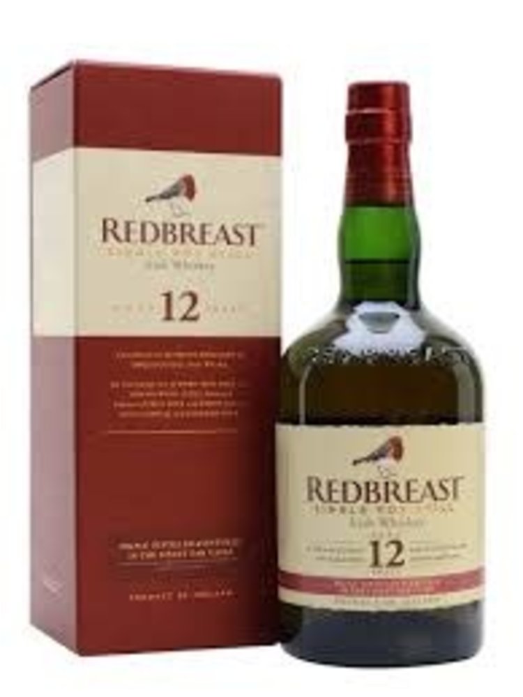 Redbreast Single Pot Still Irish Whiskey Aged 12 Years