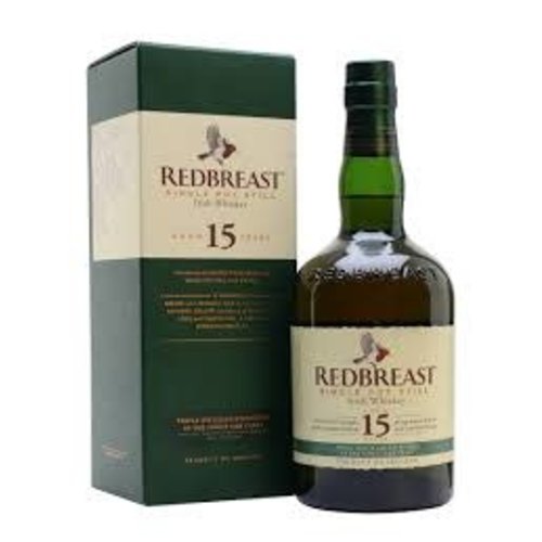 Redbreast Single Pot Still Irish Whiskey Aged 15 Years Redbreast Single Pot Still Irish Whiskey Aged 15 Years