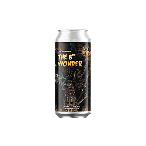 8 Bit Brewing "The 8th Wonder" Hazy DIPA 16oz Can- Murrieta, CA 8 Bit Brewing "The 8th Wonder" Hazy DIPA 16oz Can- Murrieta, CA