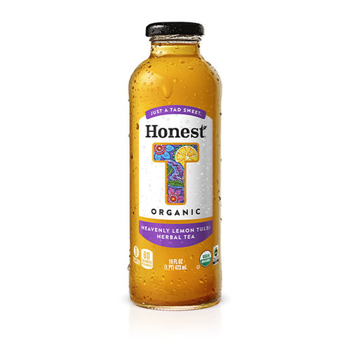 Honest T Organic Heavenly Lemon Tulsi Herbal Tea, 16 fl oz. Honest T Organic Heavenly Lemon Tulsi Herbal Tea, 16 fl oz.