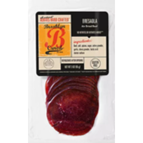 Brooklyn Cured, Bresaola Air Dried Beef, 3 oz Brooklyn Cured, Bresaola Air Dried Beef, 3 oz