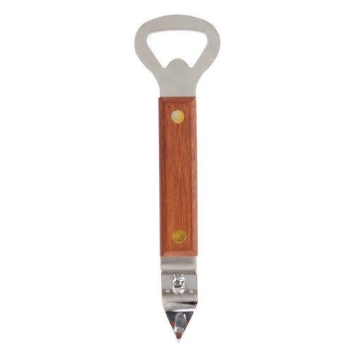 Twine Church Key Bottle Opener with Wood Handle