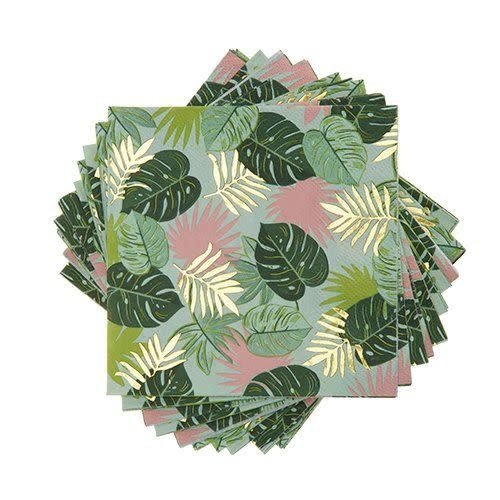 Cocktail Napkin - Monstera Tropical Cocktail Napkin - Monstera Tropical