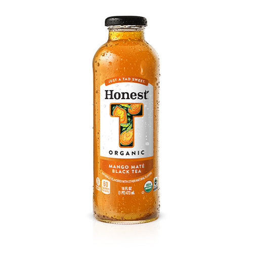 Honest T Organic Mango Mate Black Tea, 16 fl oz. Honest T Organic Mango Mate Black Tea, 16 fl oz.