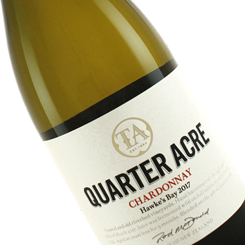 Te Awanga 2017 Chardonnay "Quarter Acre"Hawke's Bay, New Zealand