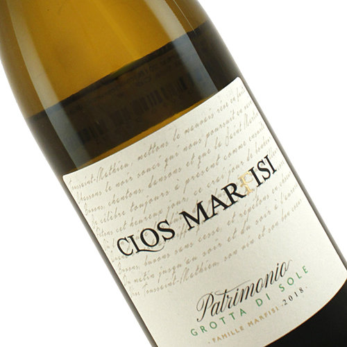 Clos Marfisi 2018 Patrimonio Blanc Grotta Di Sole, Corsica Clos Marfisi 2018 Patrimonio Blanc Grotta Di Sole, Corsica
