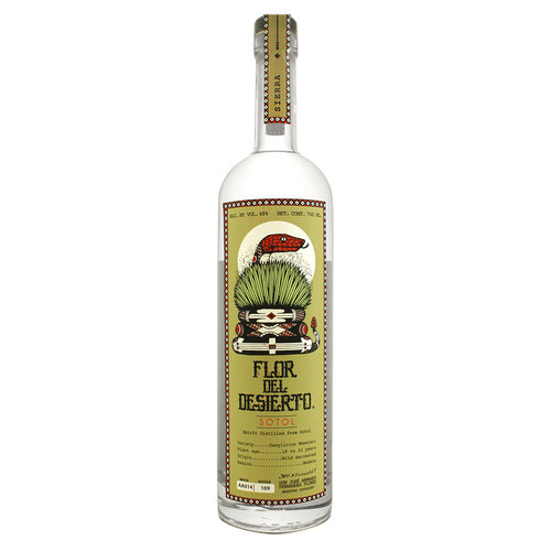 Flor Del Desierto "Sierra" Sotol, Mexico Flor Del Desierto "Sierra" Sotol, Mexico