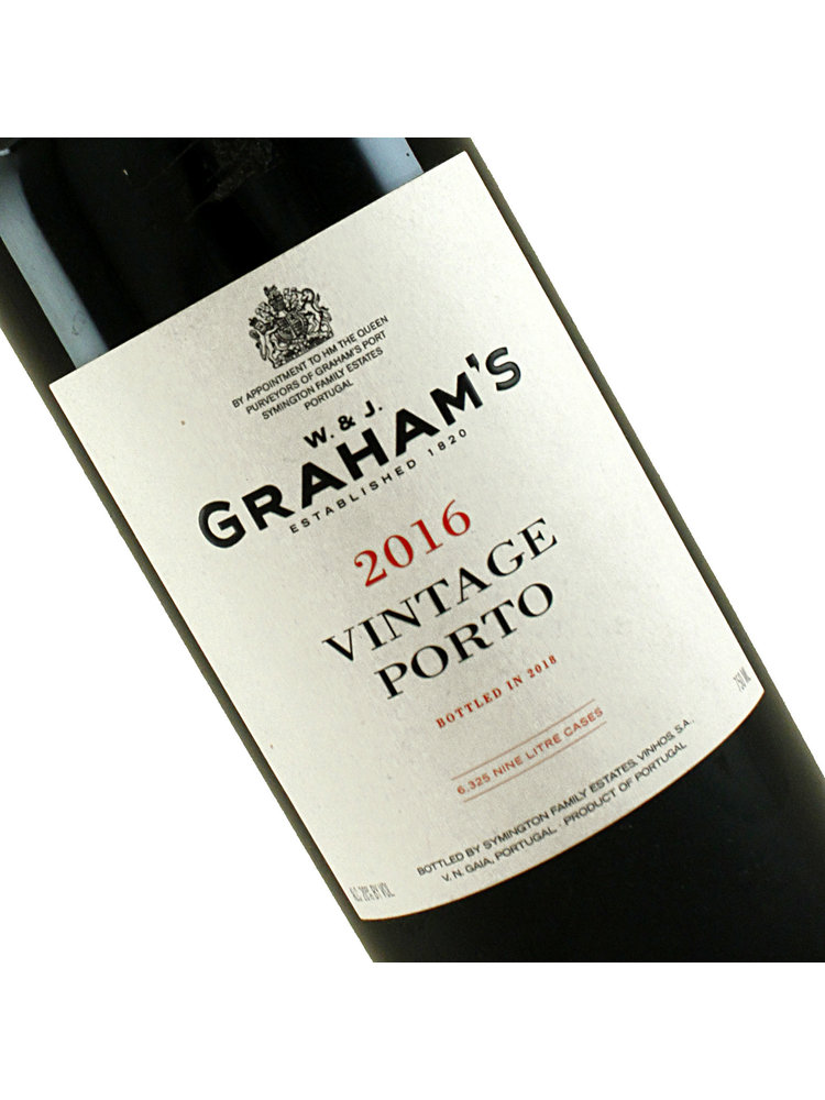 Graham's 2016 Vintage Porto, Portugal