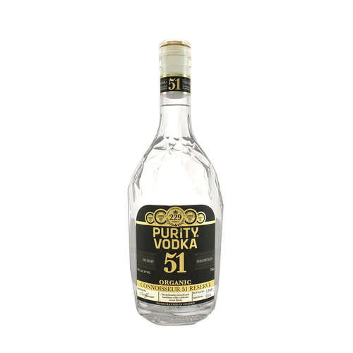 Purity 51 Times Distilled Premium Organic Vodka, Malmo, Sweden