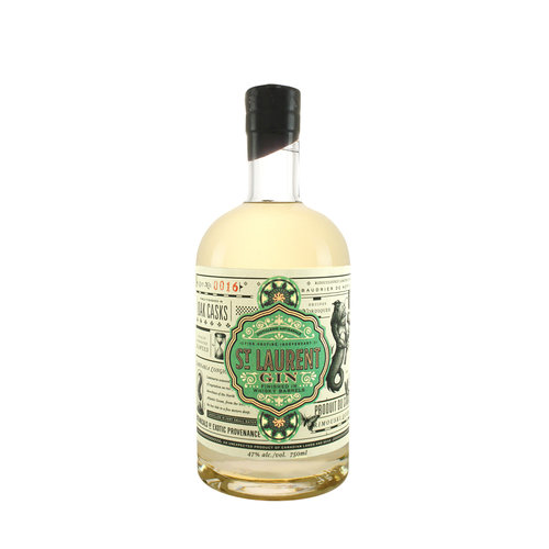 Distillerie Du St. Laurent Gin Finished in Whisky Barrels Rimouski, Quebec Distillerie Du St. Laurent Gin Finished in Whisky Barrels Rimouski, Quebec