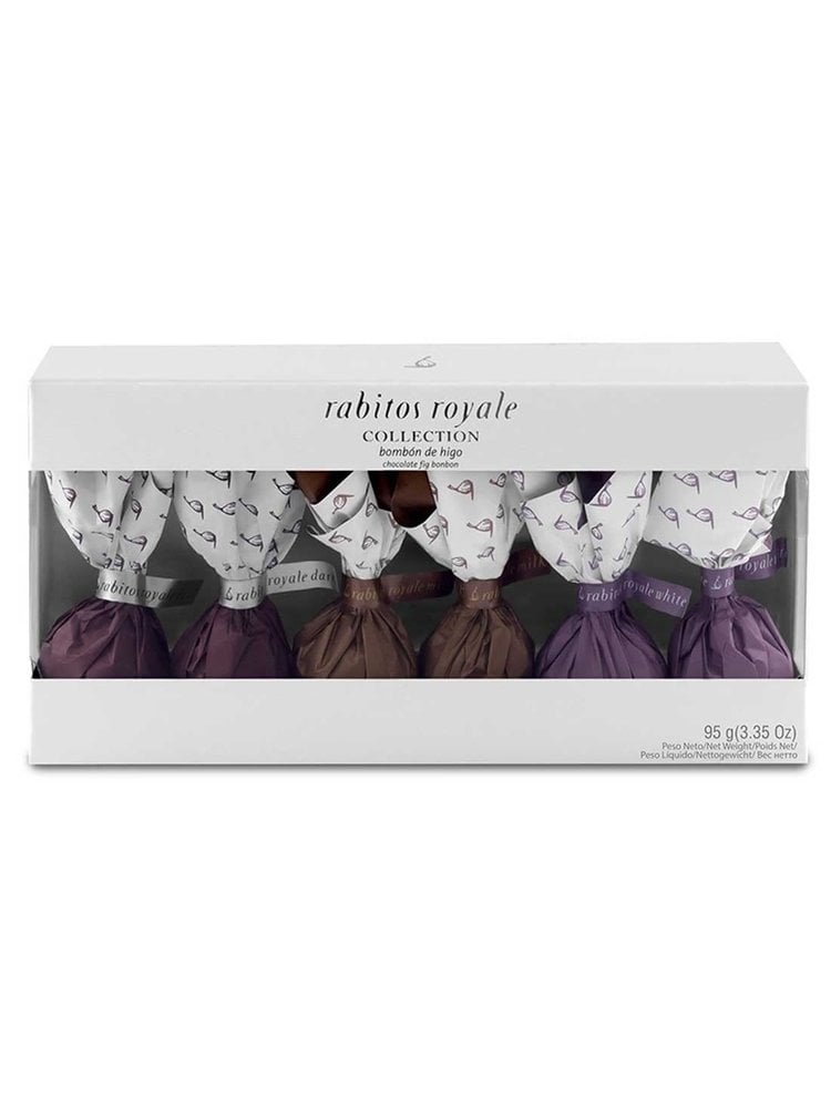 Rabitos Royale Collection, Chocolate Covered Figs, 6 count