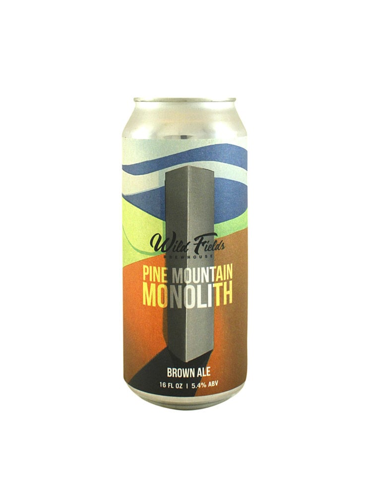Wild Fields Brewhouse "Pine Mountain Monolith" Brown Ale 16oz Can - Atascadero, CA