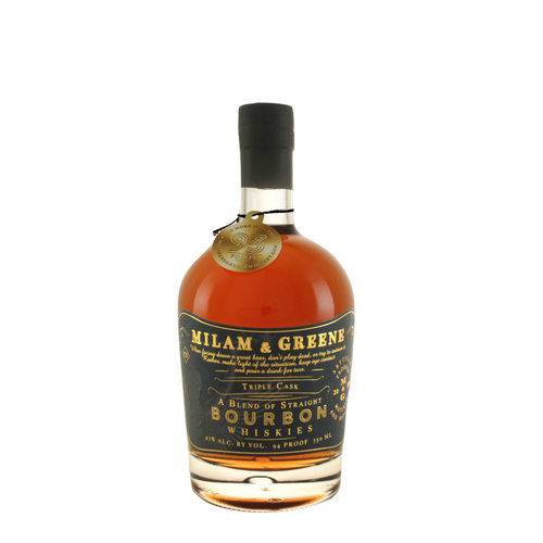 Milam &  Greene Triple Cask Straight Bourbon Whiskey