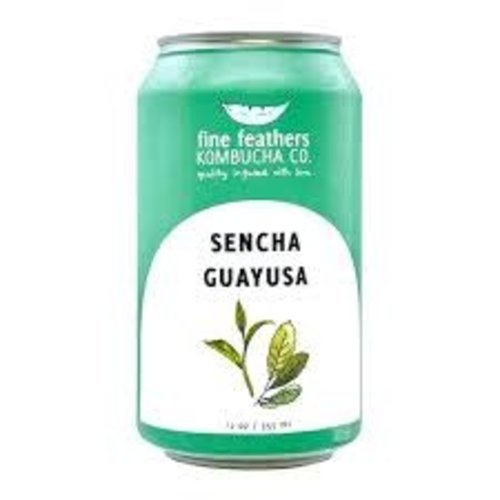Fine Feathers "Sencha Guayusa" Green Tea/Yerba Mate 12o.z can- Long Beach, CA Fine Feathers "Sencha Guayusa" Green Tea/Yerba Mate 12o.z can- Long Beach, CA