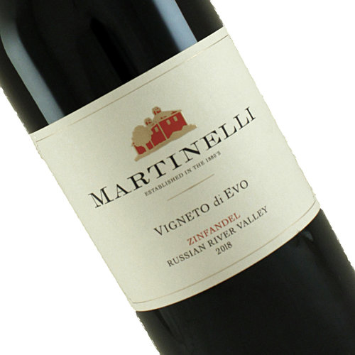 Martinelli 2018 Zinfandel Vigneto di Evo, Russian River Valley Martinelli 2018 Zinfandel Vigneto di Evo, Russian River Valley