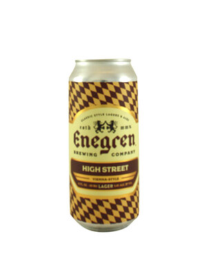 Enegren Brewing "High Street" Vienna-Style Lager 16oz Can - Moorpark, CA