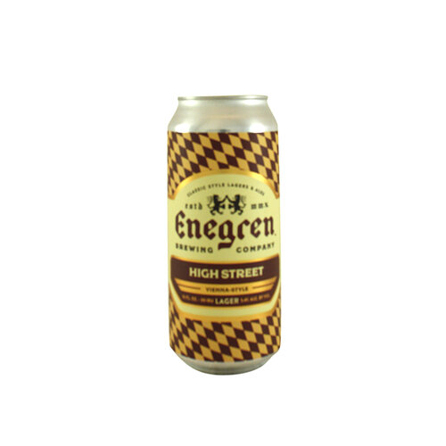 Enegren Brewing "High Street" Vienna-Style Lager 16oz Can - Moorpark, CA Enegren Brewing "High Street" Vienna-Style Lager 16oz Can - Moorpark, CA