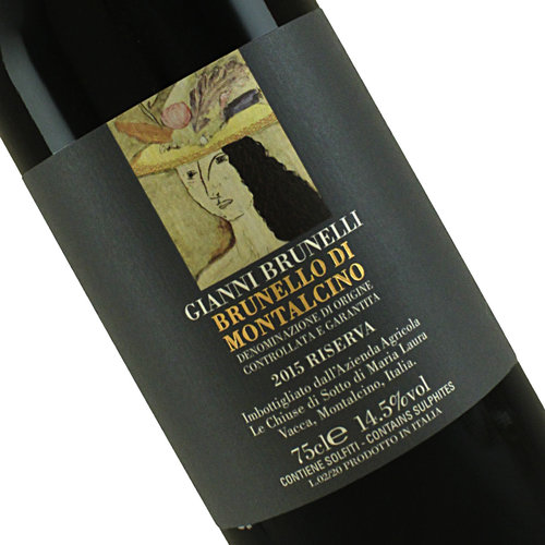 Gianni Brunelli 2015 Le Chiuse di Sotto Brunello di Montalcino Riserva, Tuscany Gianni Brunelli 2015 Le Chiuse di Sotto Brunello di Montalcino Riserva, Tuscany