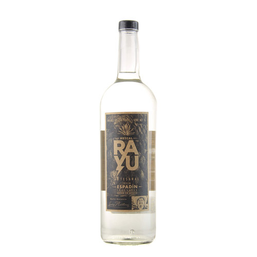 Rayu Mezcal Artisanal Joven Maquey Espadin 1 Liter, Mexico