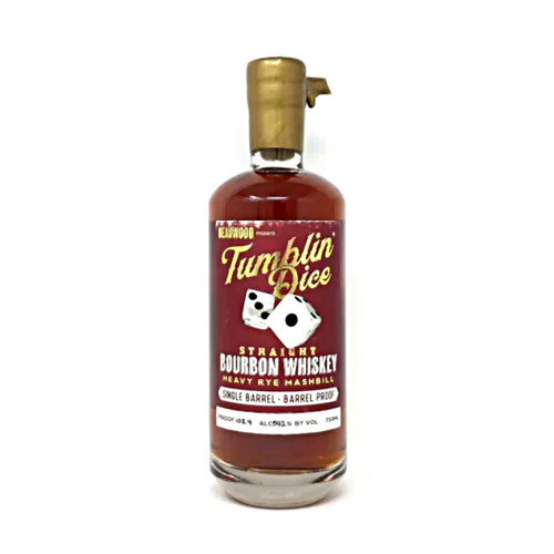 Tumblin' Dice Straight Bourbon Whiskey - Single Barrel Barrel Proof Tumblin' Dice Straight Bourbon Whiskey - Single Barrel Barrel Proof