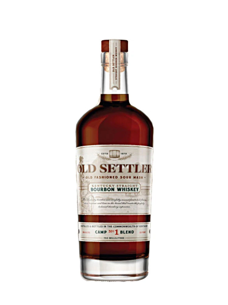 Old Settler Kentucky Straight Bourbon Whiskey Camp No. 1 Blend