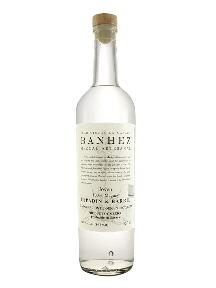 Banhez Mezcal Joven, Espadin & Barril, Oaxaca