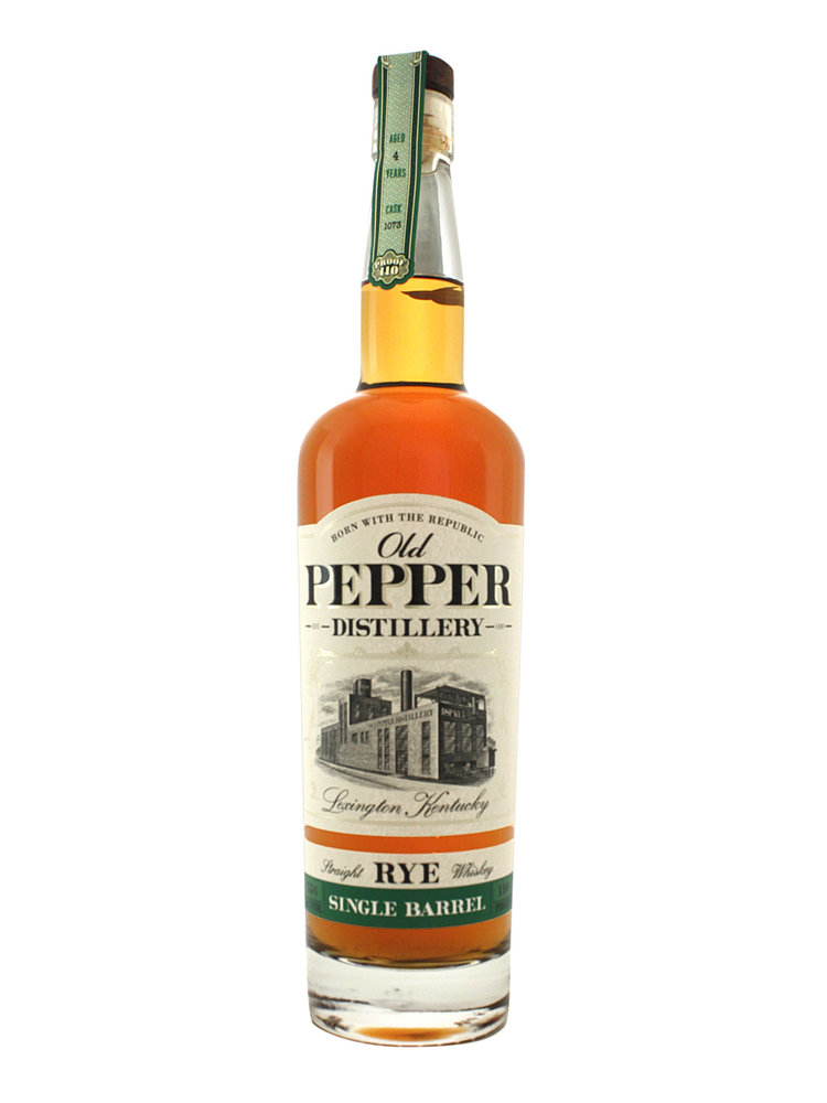 Old Pepper Single Barrel Straight Rye Whiskey