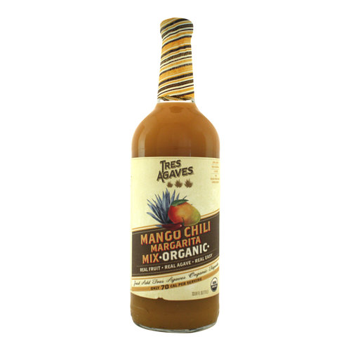 Tres Agaves Mango Chili Margarita Mix - Organic Tres Agaves Mango Chili Margarita Mix - Organic