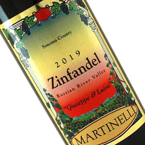 Martinelli 2019 Zinfandel "Giuseppe & Luisa" Russian River Valley Martinelli 2019 Zinfandel "Giuseppe & Luisa" Russian River Valley