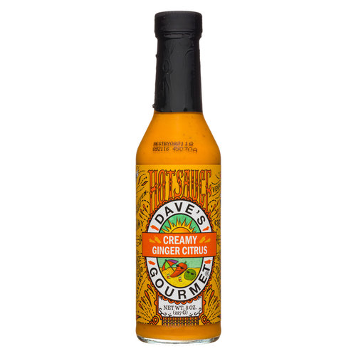 Dave's Gourmet Creamy Ginger Citrus Hot Sauce, 8 oz Dave's Gourmet Creamy Ginger Citrus Hot Sauce, 8 oz