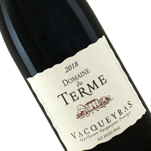 Domaine du Terme 2018 Vacqueyras Rhone Valley Domaine du Terme 2018 Vacqueyras Rhone Valley
