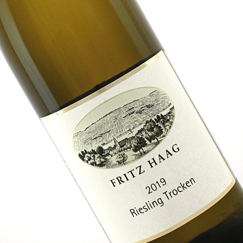 Fritz Haag 2019 Estate Riesling Trocken, Mosel, Germany Fritz Haag 2019 Estate Riesling Trocken, Mosel, Germany