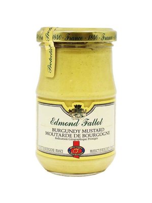 Edmond Fallot Burgundy Mustard "Moutarde de Bourgogne" 7.4oz Jar, France