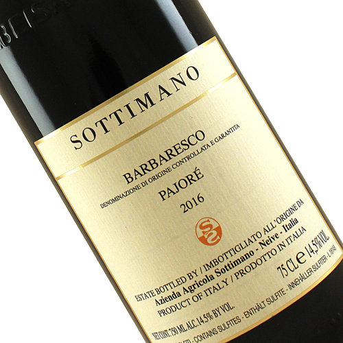 Sottimano 2016 Barbaresco Pajore, Piedmont, Italy Sottimano 2016 Barbaresco Pajore, Piedmont, Italy
