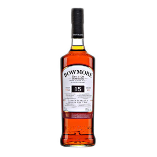 Bowmore 15 Year Old Single Malt Islay Scotch Whisky Bowmore 15 Year Old Single Malt Islay Scotch Whisky