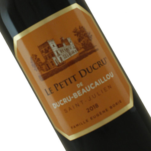 Borie 2018 "Le Petit Ducru" de Ducru-Beaucaillou Saint-Julien, Bordeaux Borie 2018 "Le Petit Ducru" de Ducru-Beaucaillou Saint-Julien, Bordeaux