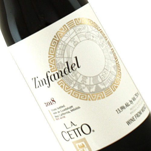 L. A. Cetto 2018 Estate Zinfandel, Valle de Guadalupe, Baja California, Mexico L. A. Cetto 2018 Estate Zinfandel, Valle de Guadalupe, Baja California, Mexico